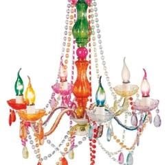 Suspension 6 branches à pampilles