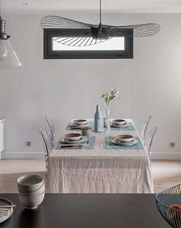 L'extension de la pièce principal