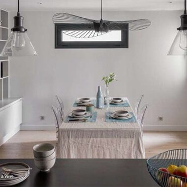 L'extension de la pièce principal