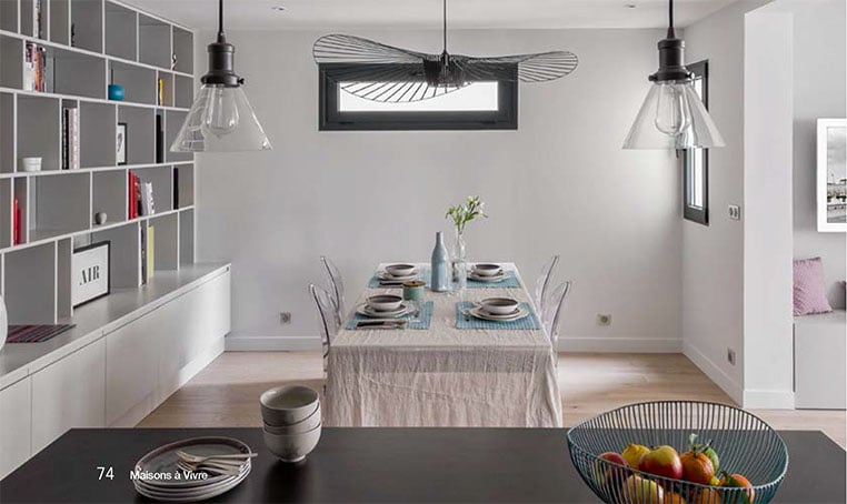 L'extension de la pièce principal