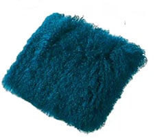 Housse de coussin en laine