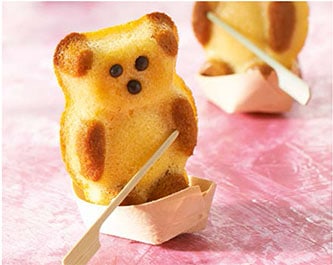 Pandas à la confiture de lait