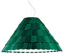 Suspension en caoutchouc luminaire