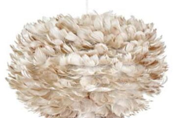 suspension à plume d'oie