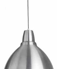 Suspension en aluminium laqué