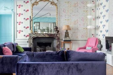 Appartement coloré et gai