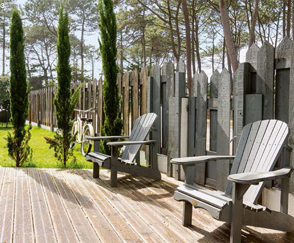 Terrasses et allées