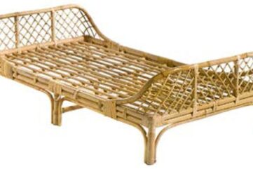 Lit d’enfant en forme de corbeille