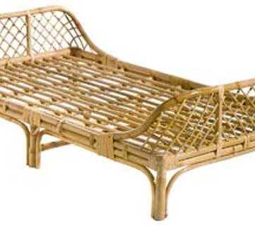 Lit d’enfant en forme de corbeille