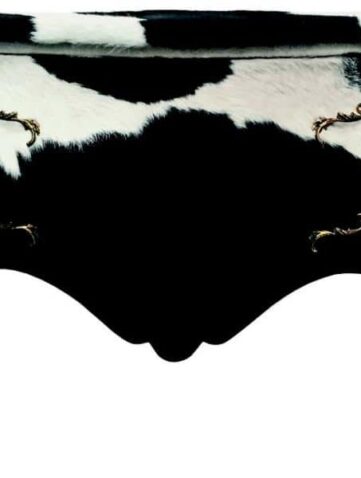 commode peau de vache