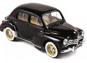 Collector Renault 4cv déco