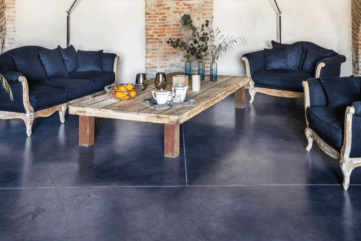 Le béton dans la maison