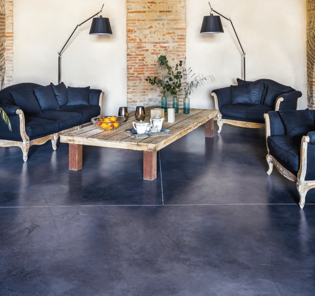 Le béton dans la maison