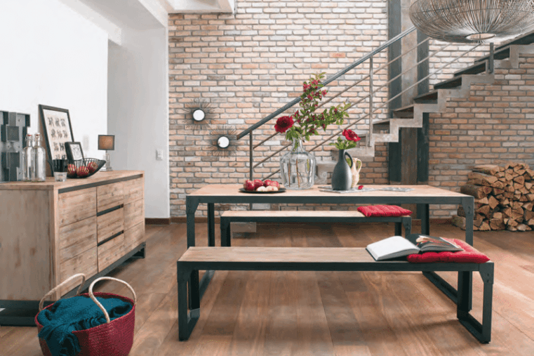 Le métal côté maison