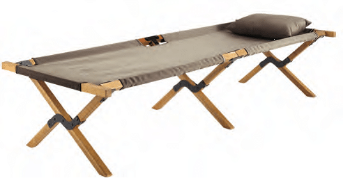 Selous le lit de camp pliable