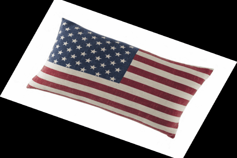 coussins impression drapeau