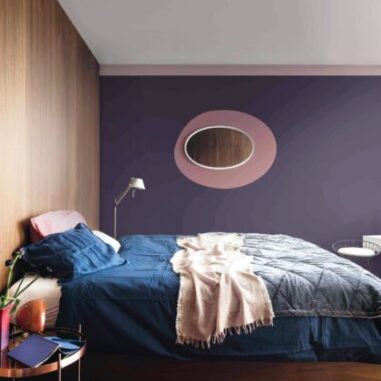 Chambre couleur pourpre
