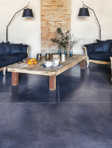 Le béton dans la maison