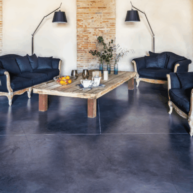 Le béton dans la maison