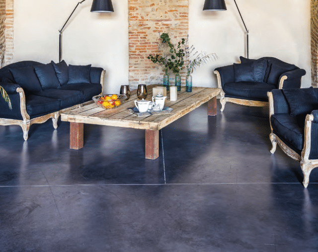 Le béton dans la maison