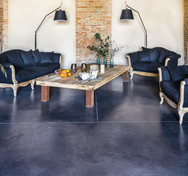 Le béton dans la maison