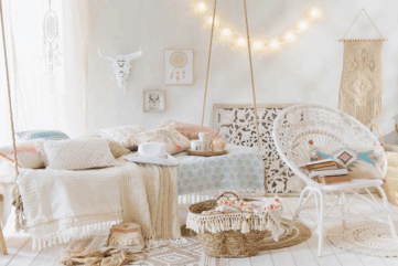 Métissage doux et coloré des tendances ethniques et folkloriques