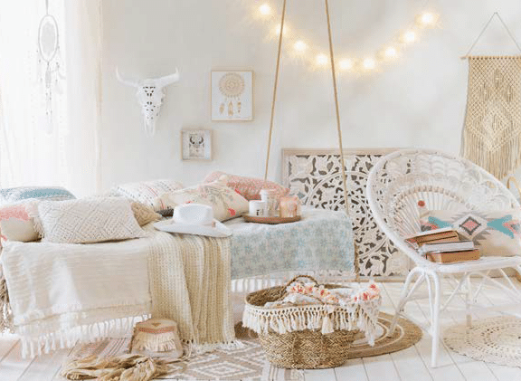 Métissage doux et coloré des tendances ethniques et folkloriques