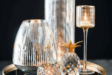 Objets en verre - Style baroque