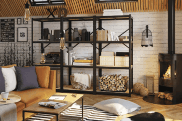 Aménagement des combles - Etagère Bror IKEA