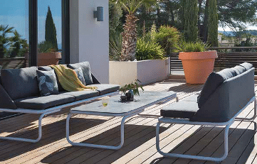 Salon extérieur - Les Jardins