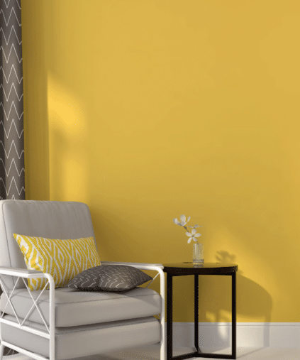 Le jaune, du soleil dans la maison