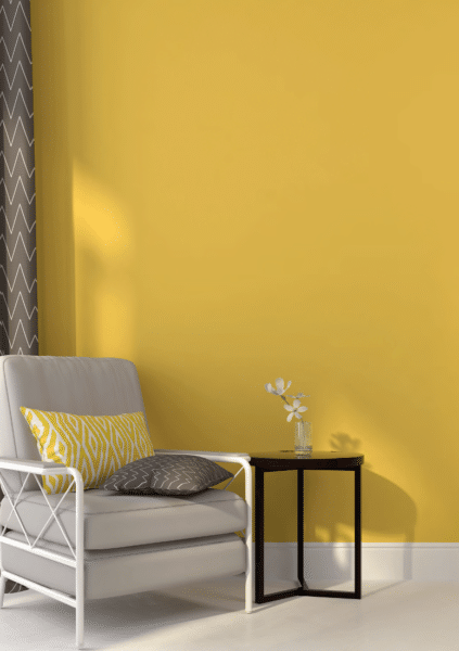 Le jaune, du soleil dans la maison