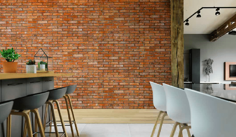 Briques anciennes en terre cuite