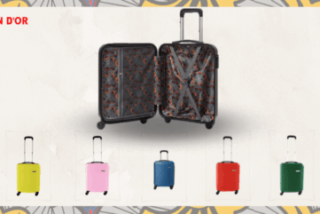 Valise cabine wax - Rayon d'Or
