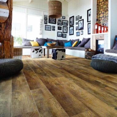 Sol en vinyle effet bois