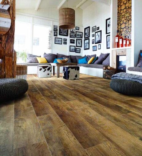 Sol en vinyle effet bois