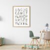 FoxAndCrowco - Affiche alphabet animal - 25 €