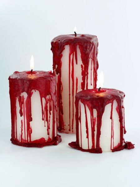 Halloween bougie