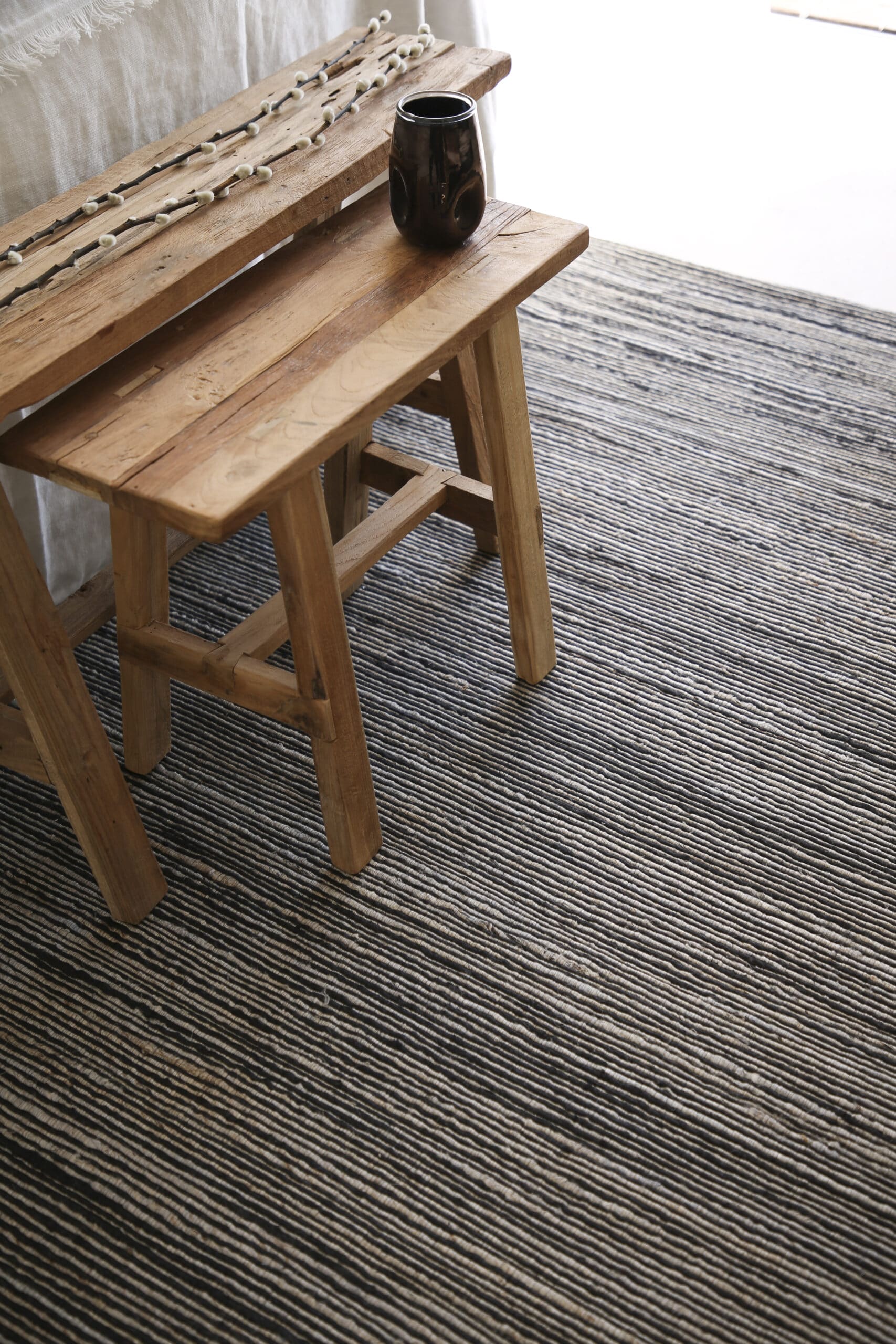 Tapis en chanvre, Bérengère Leroy