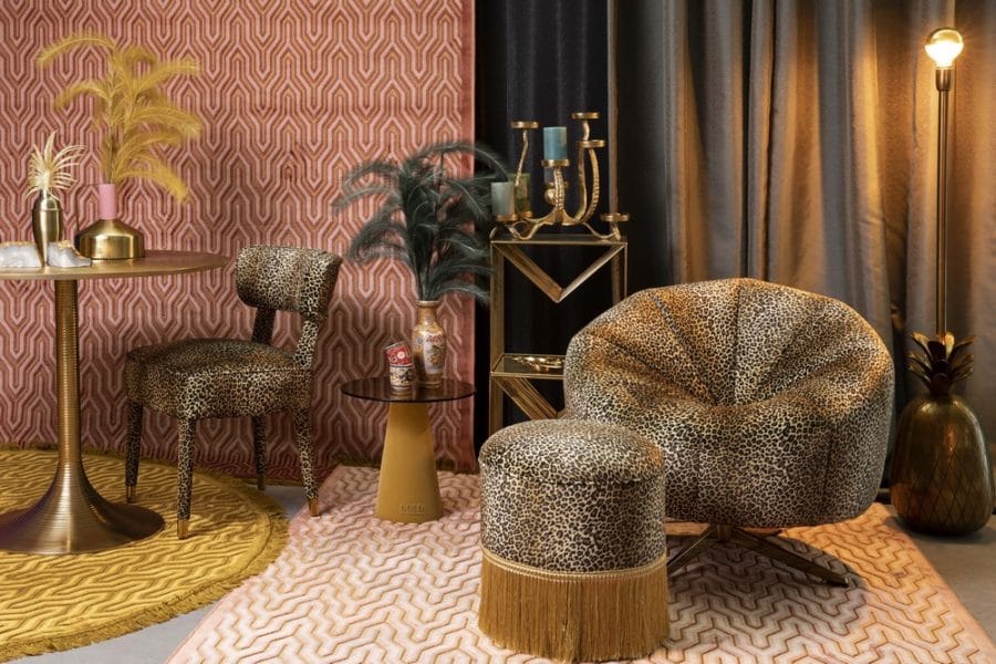 Bold Monkey fauteuil leopard