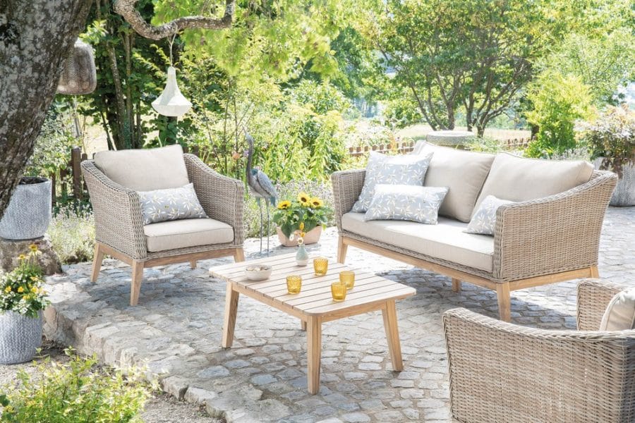 Décoration extérieure BOTANIC salon bas Maya