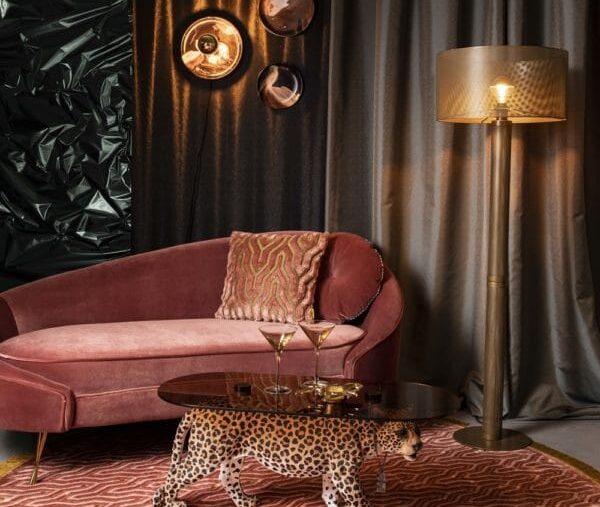 Table basse dope as hell leopard