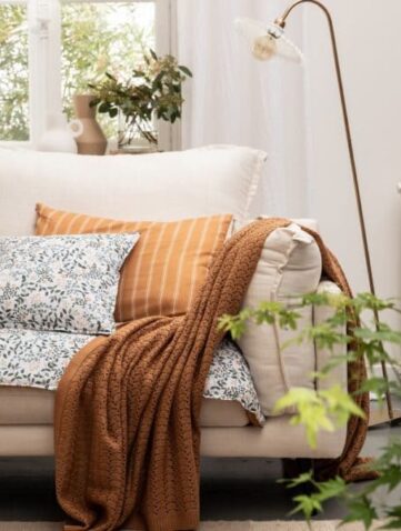 décoration nature salon