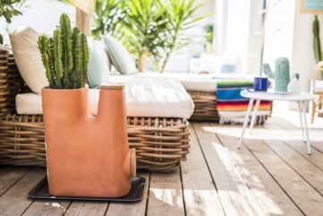 pot de fleur composteur pour cuisine transfarmers