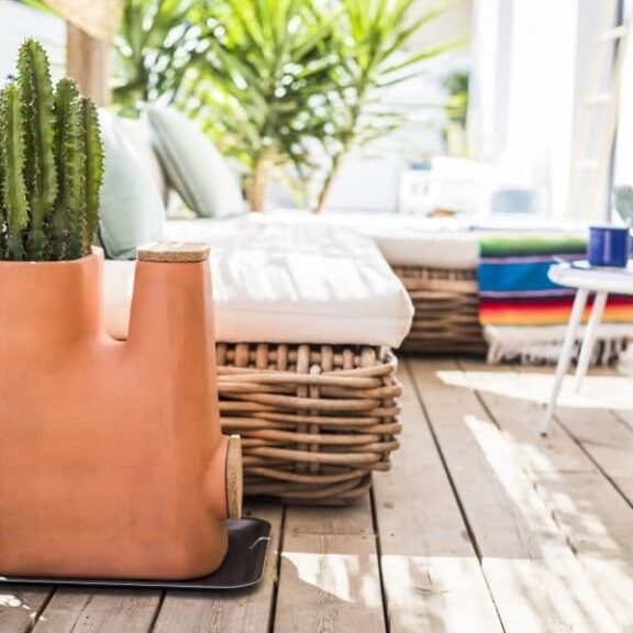 pot de fleur composteur pour cuisine transfarmers