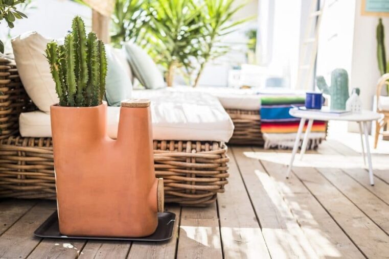 pot de fleur composteur pour cuisine transfarmers