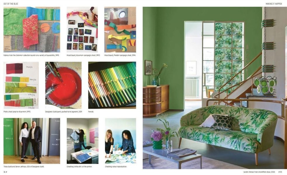 out of the blue designers guild page intérieure