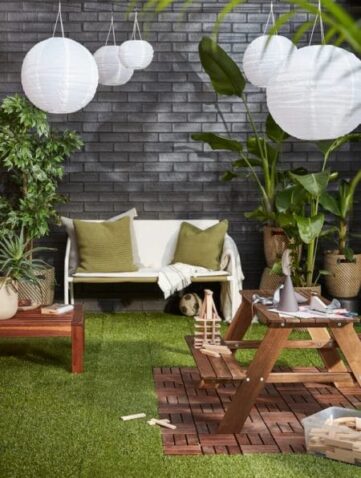 bois relooker sol balcon