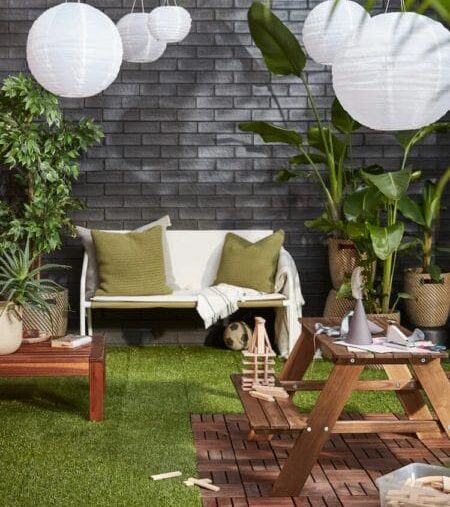 bois relooker sol balcon