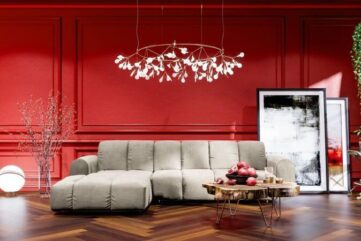 CANAPE D'ANGLE CONVERTIBLE